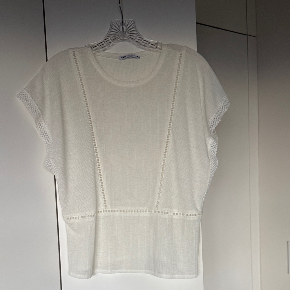 Zara White Top